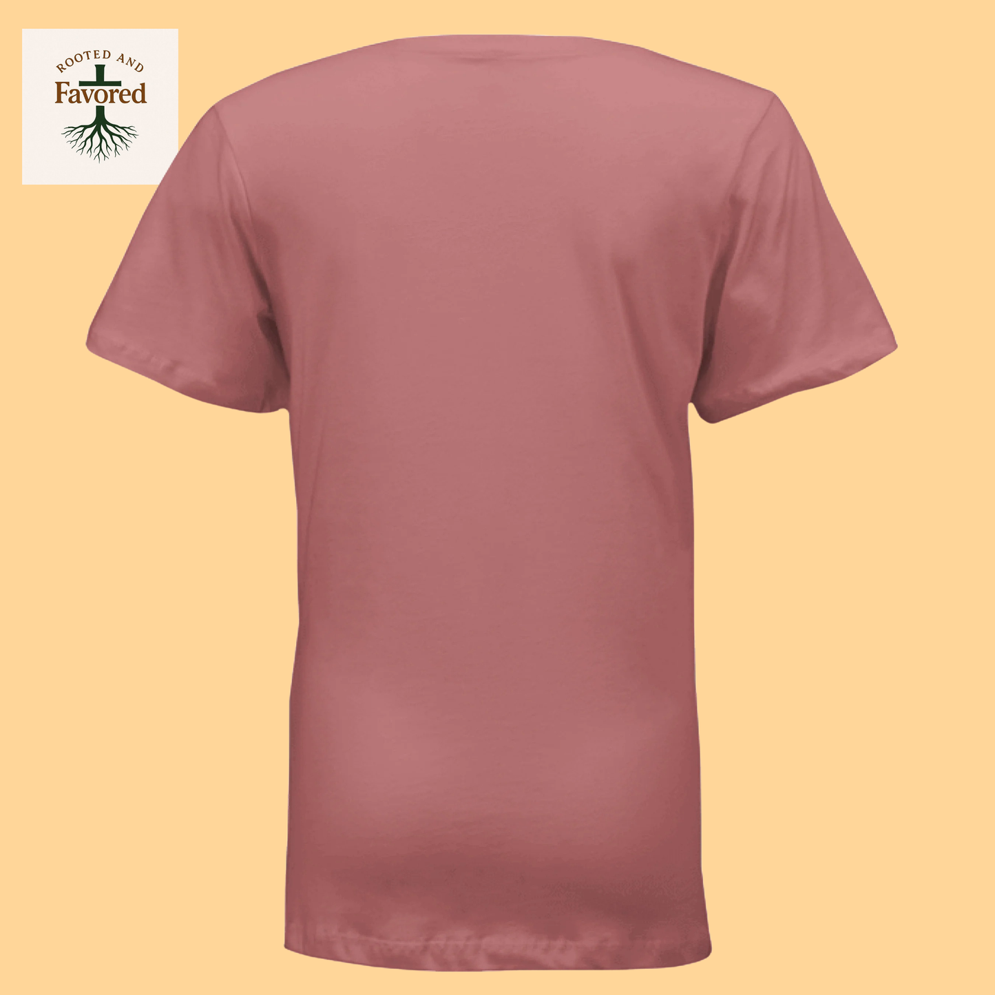 Womens Bella Relaxed Short-Sleeve V-Neck T-shirt "Love Like Jesus"