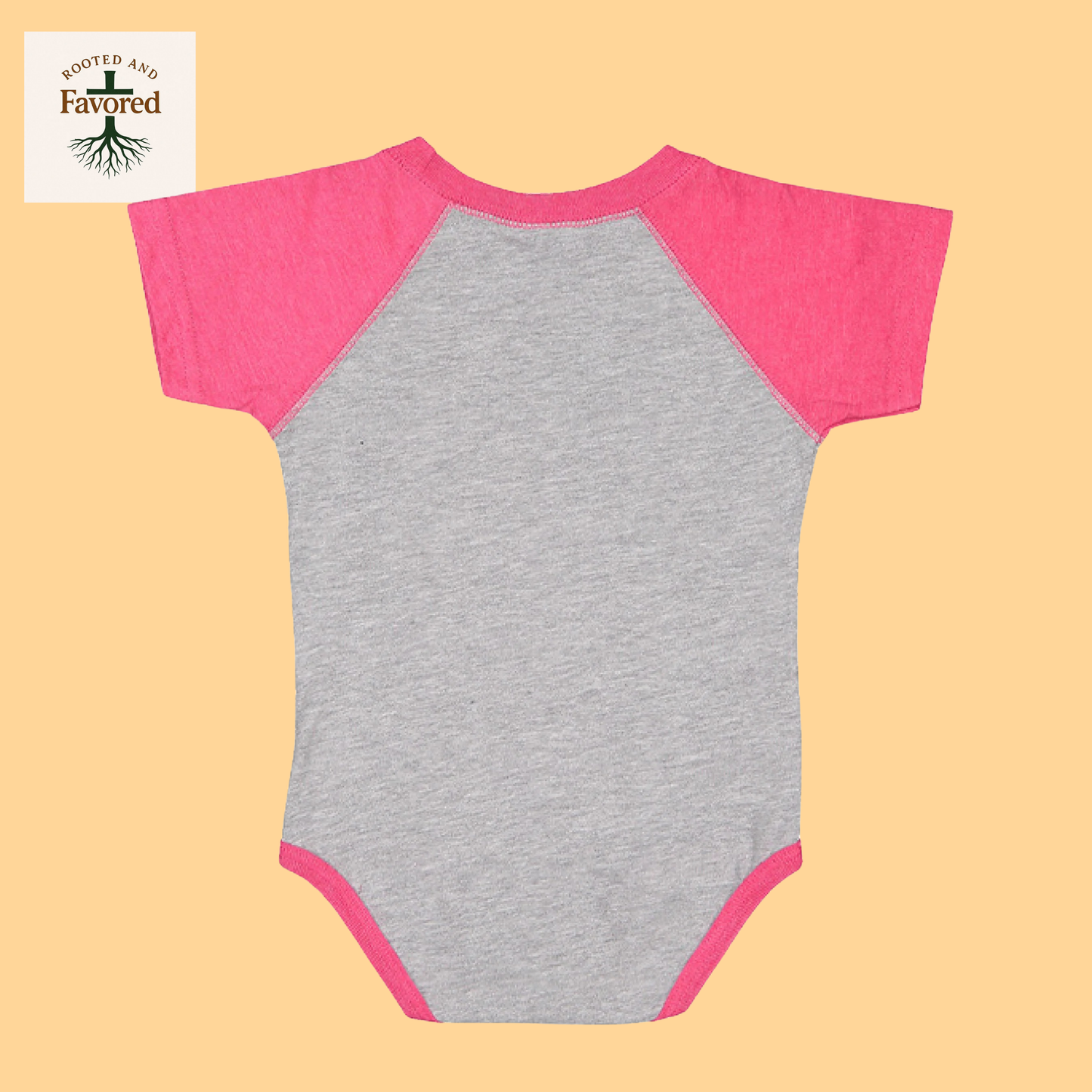 Baby Rabbit Skin Infant Baseball Fine Jersey Onesie "God Is My Shephard"