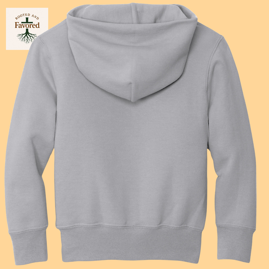 Boy's Youth Port & Company Core Fleece Pullover Hoodie "He Is My Armor"