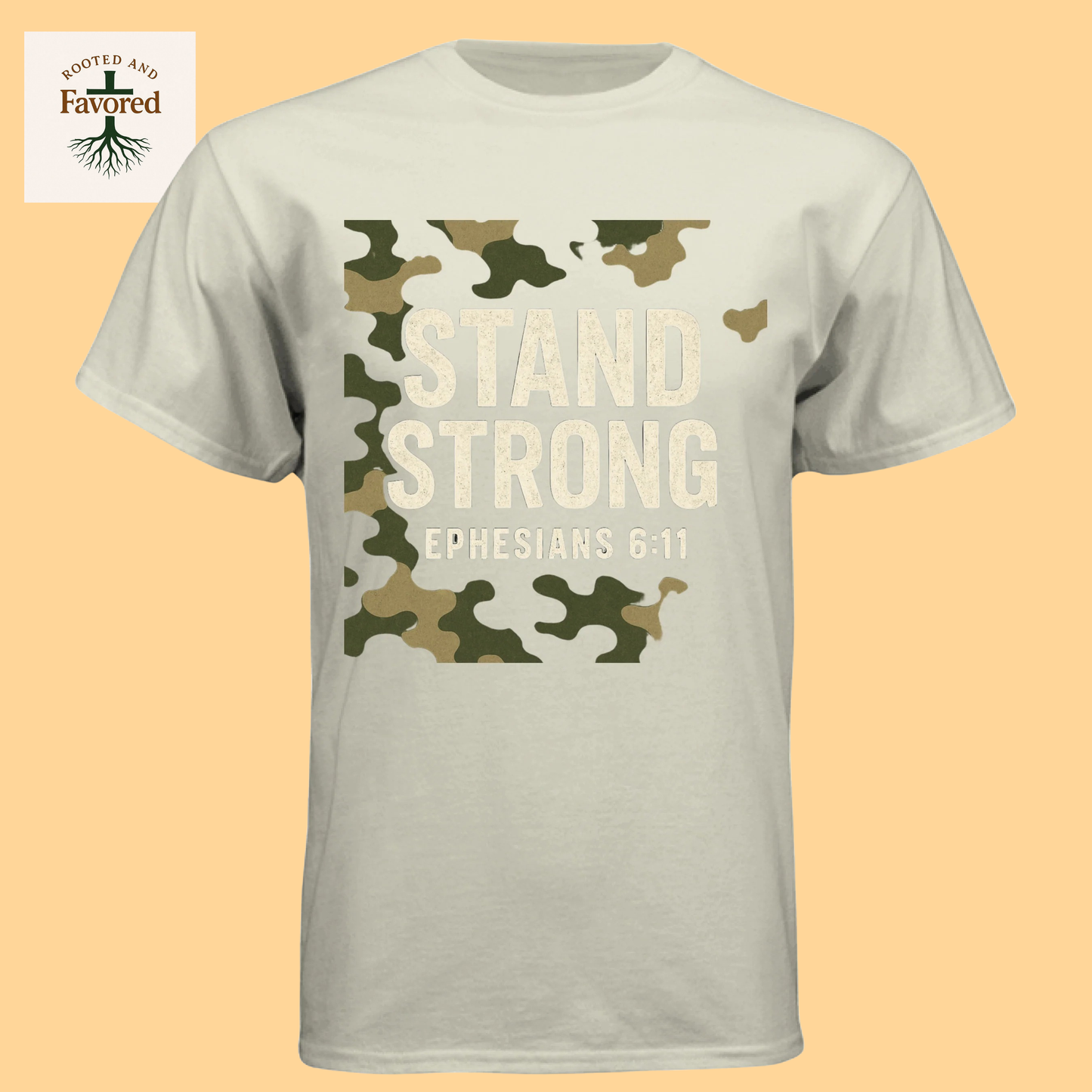 Mens Next Level Apparel T-shirt "Stand Strong"