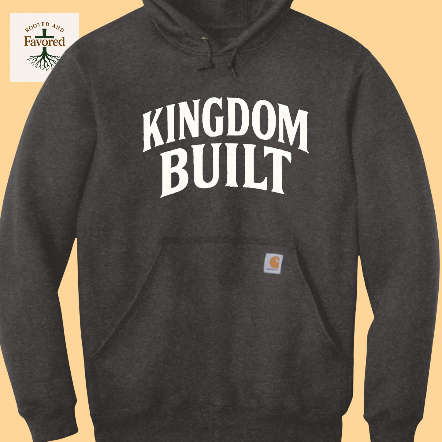 Men's Carhartt Midweight Hooded Sweatshirt "Kingdom Built"