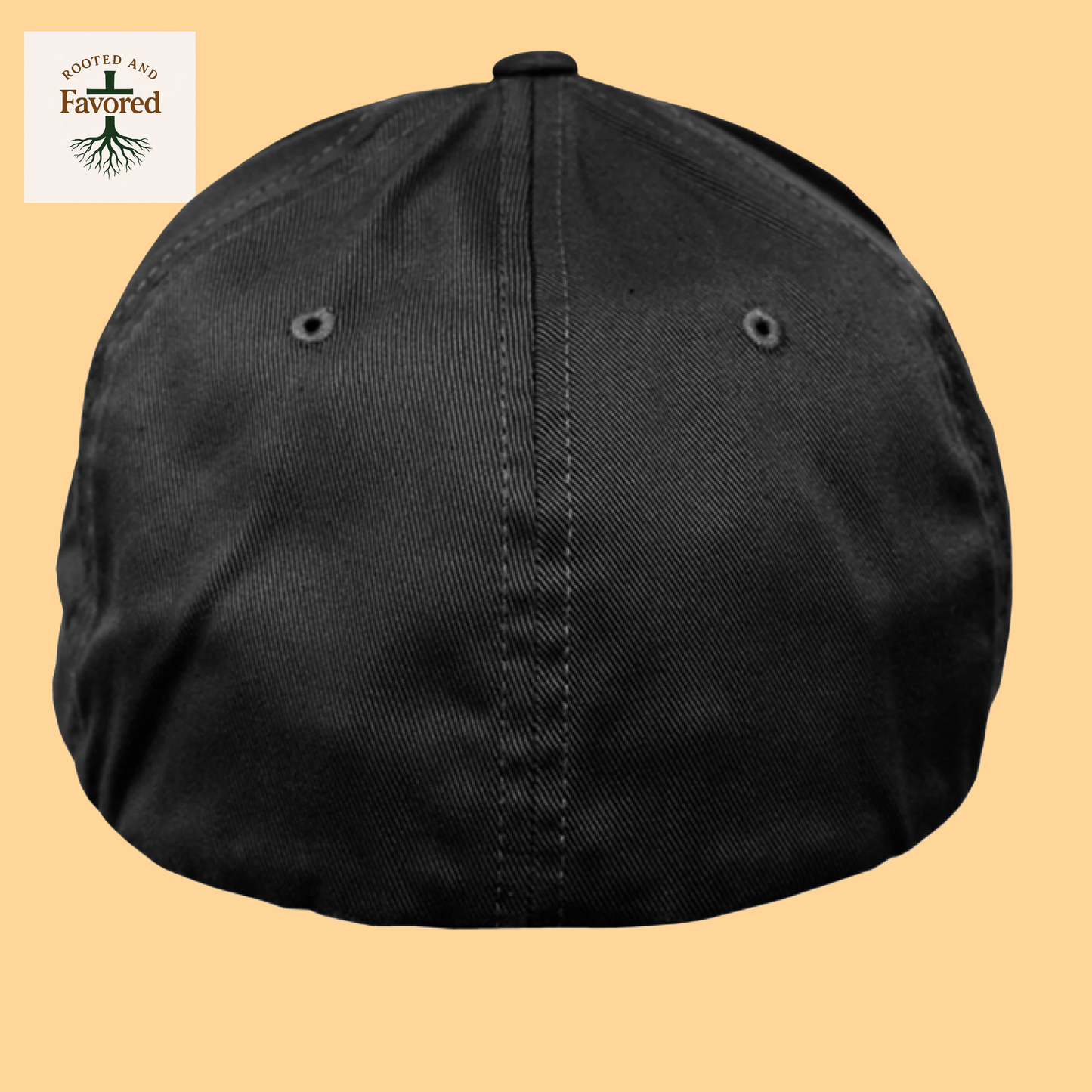 Men's Yupoong Wooly 6-Panel Cap with Cross