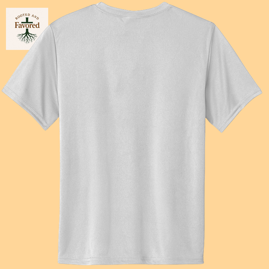 Boys Port & Company Youth T-shirt "Rooted In Christ"