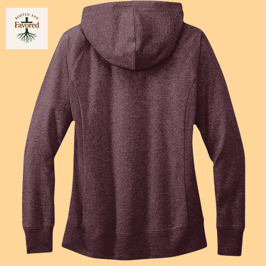 Women's District Fleece Hoodie "Faith-Hope-Love"