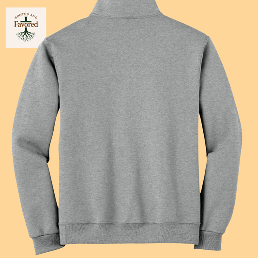 Men's Jerzee Quarter Zip "Rooted and Favored"