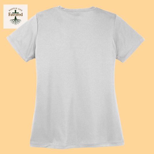 Women's Sport-Tek T-Shirt "Jesus The Name Above All Names"