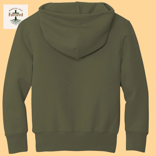 Boys Port & Company Youth Fleece Hoodie "Fearless"