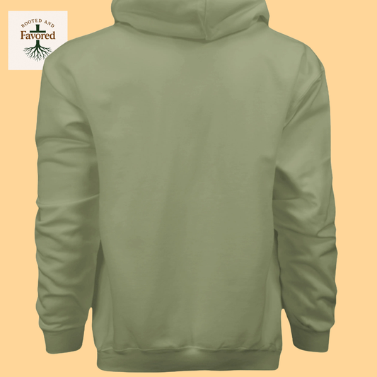 Men's Hanes Ultimate Cotton Pullover Hoodie " Lion and the Cross"