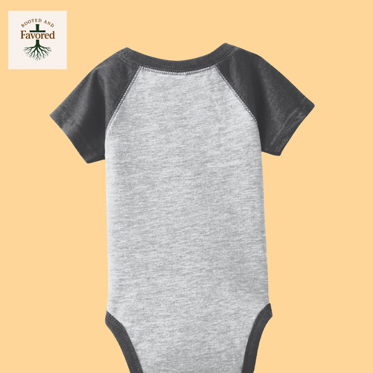 Baby Rabbit Skin Infant Baseball Fine Jersey Onesie "God Is My Shephard"