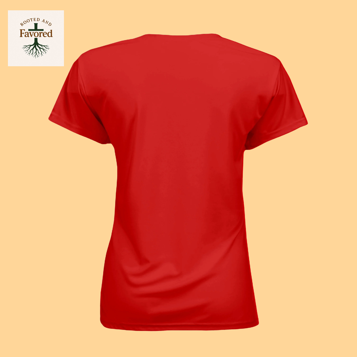 Women’s Performance Crew T-Shirt “Blessed”