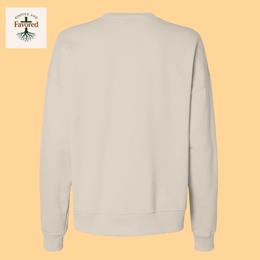 Women's Champion Crewneck Sweatshirt "God Is Still Writing My Story"