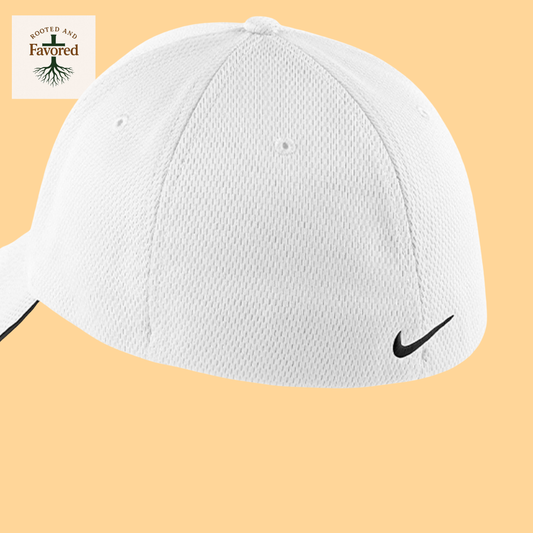 Nike Golf Mesh Swoosh Hat "Rooted and Favored"