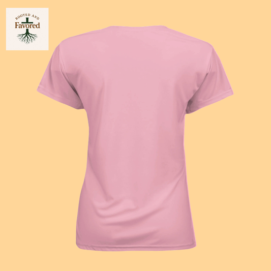 Women's Short Sleeve Cooling Performance Crew Tee "Thank You"