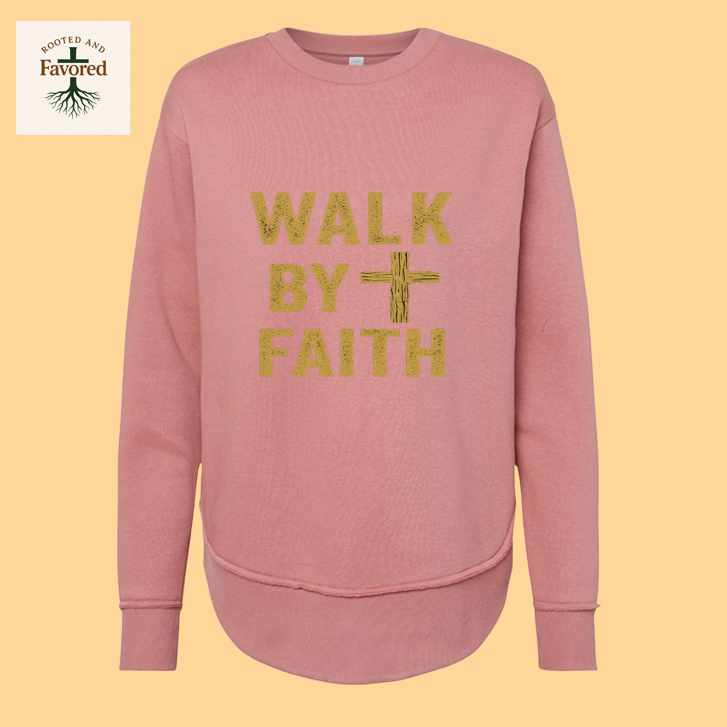 Women's Weekend Fleece "Walk By Faith"