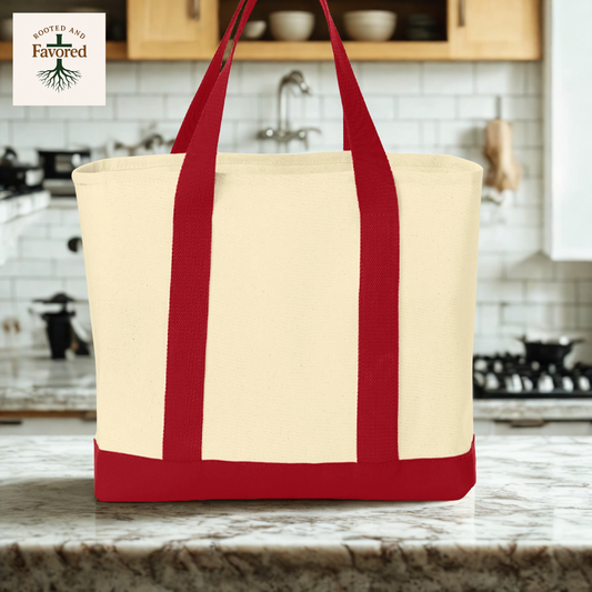 Port Authority Two-Tone Shopping Tote