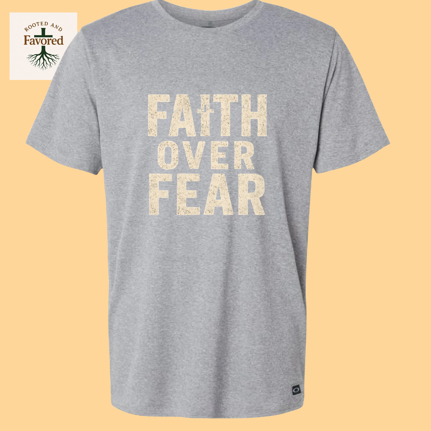 Men's Oakley Team Issue T-Shirt "Faith over Fear"
