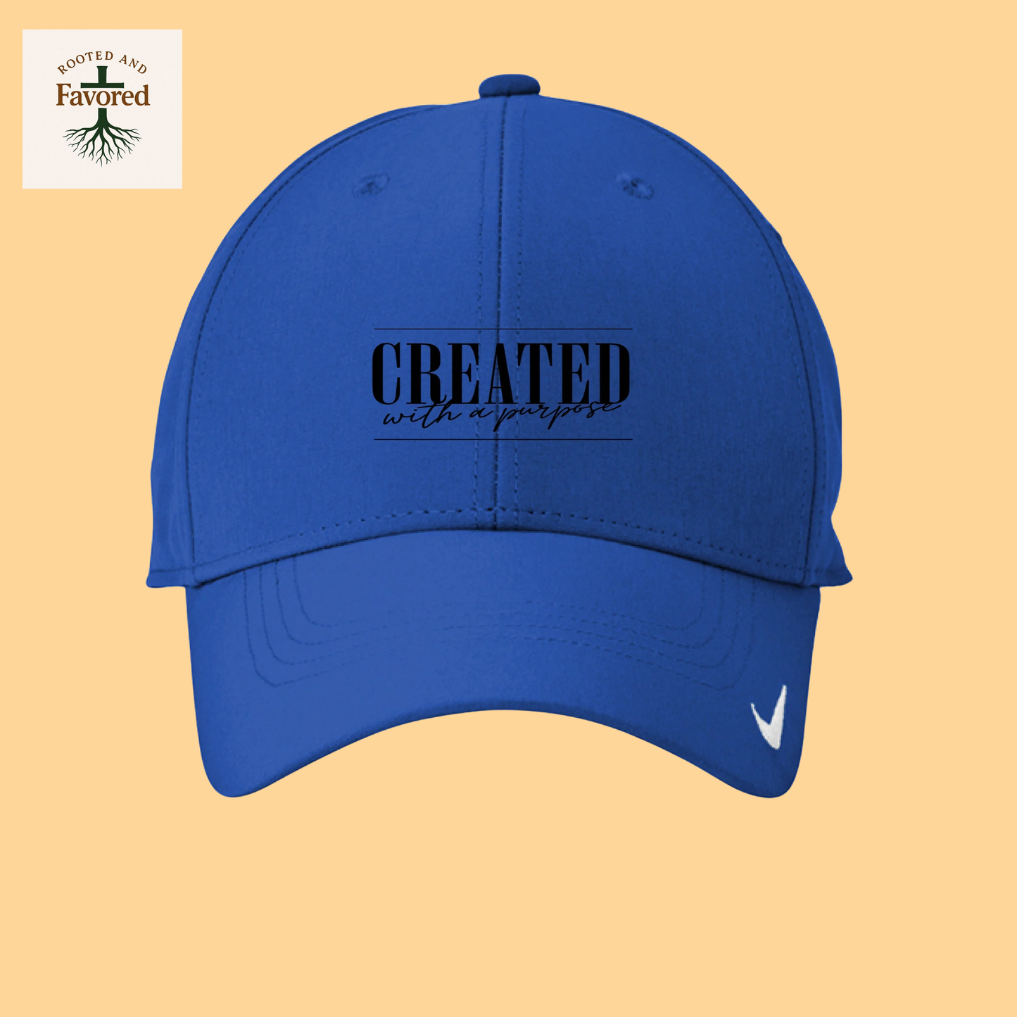 Men's Nike Golf Hat "Created With A Purpose"