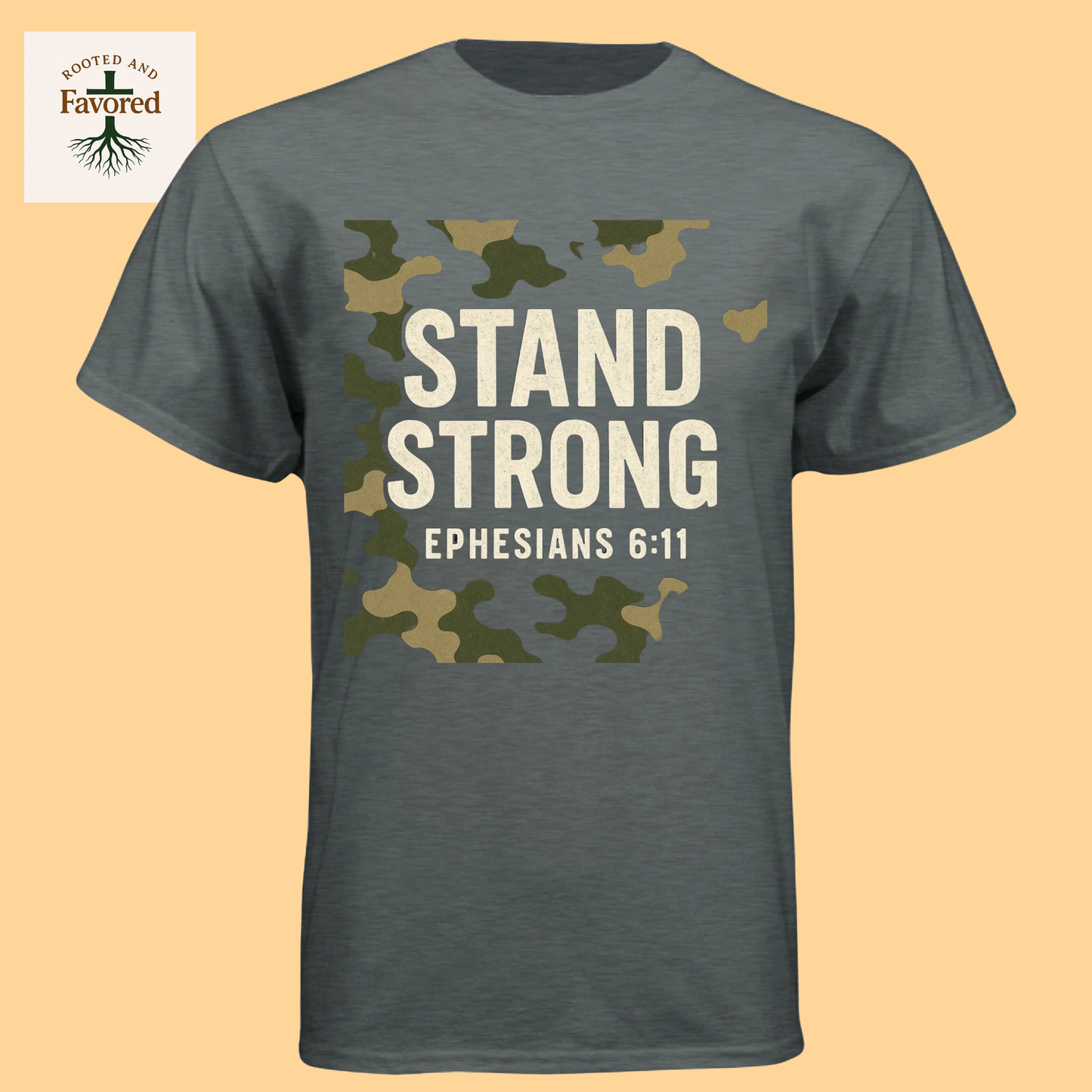 Mens Next Level Apparel T-shirt "Stand Strong"
