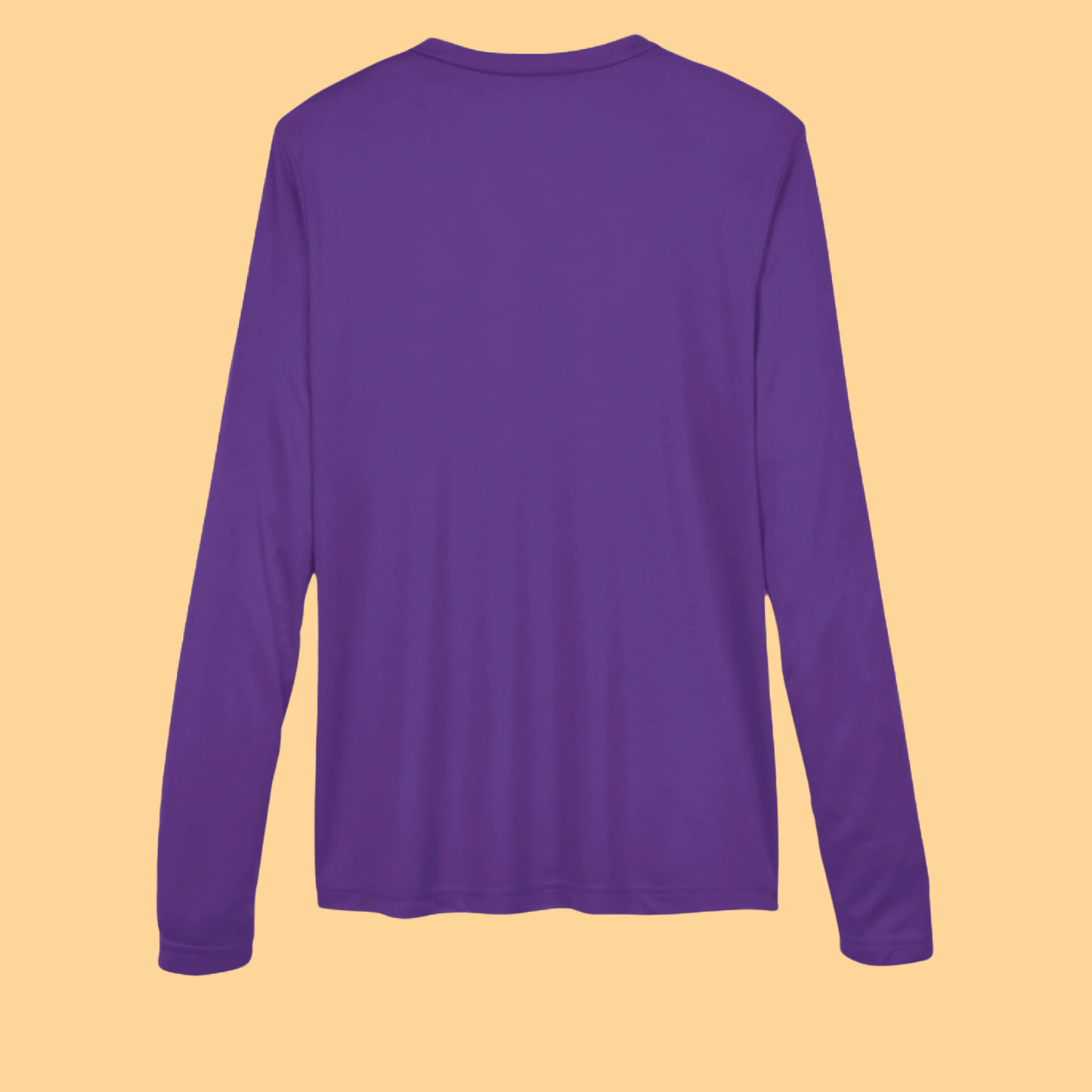 Women's Zone Performance Long-Sleeve V-Neck Shirt "I Belong To Him"