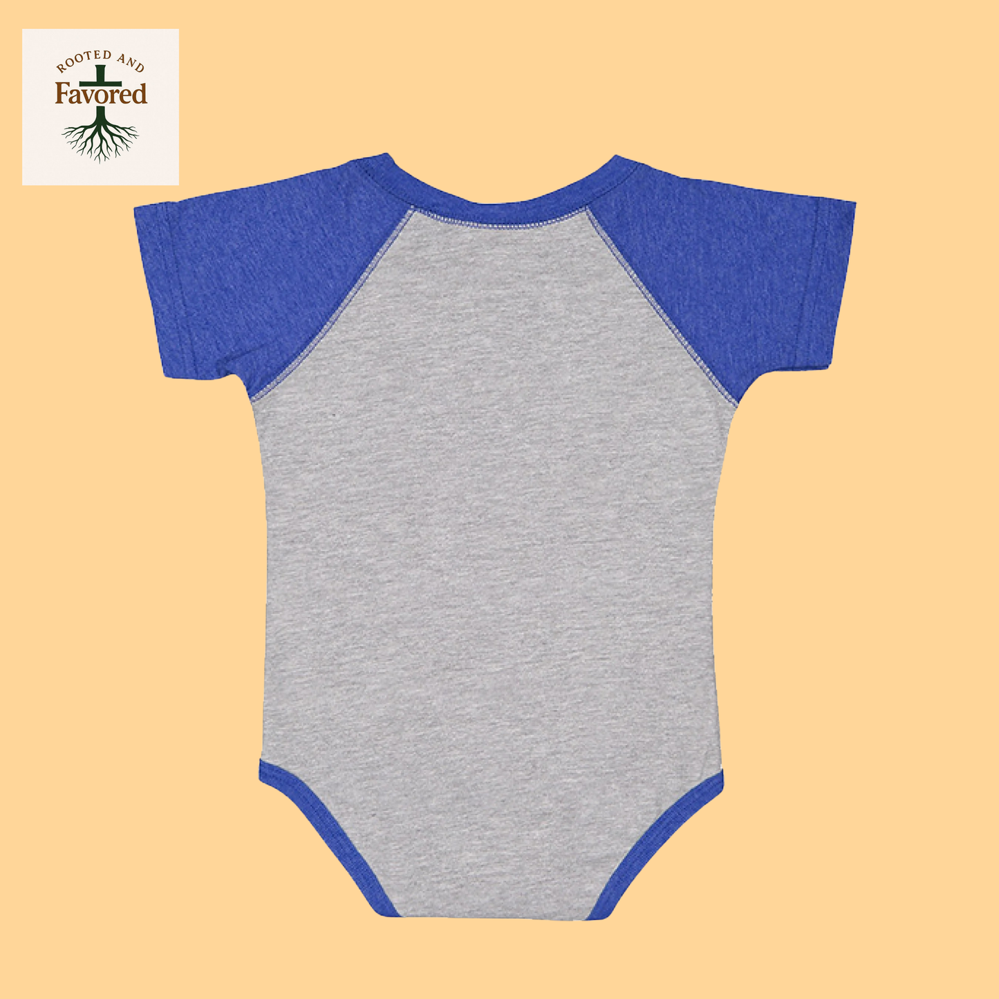 Baby Rabbit Skin Infant Baseball Fine Jersey Onesie "God Is My Shephard"
