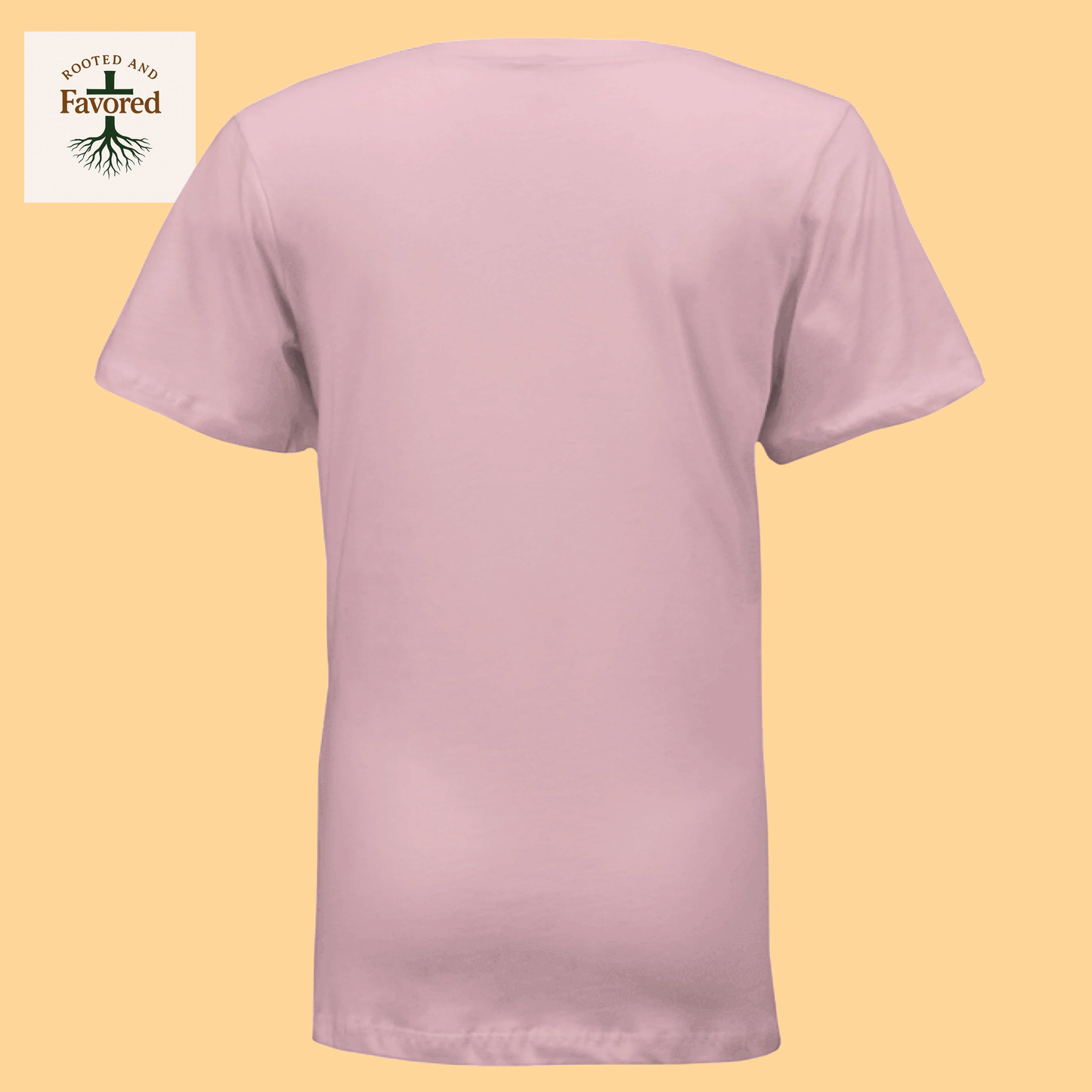 Womens Bella Relaxed Short-Sleeve V-Neck T-shirt "Love Like Jesus"