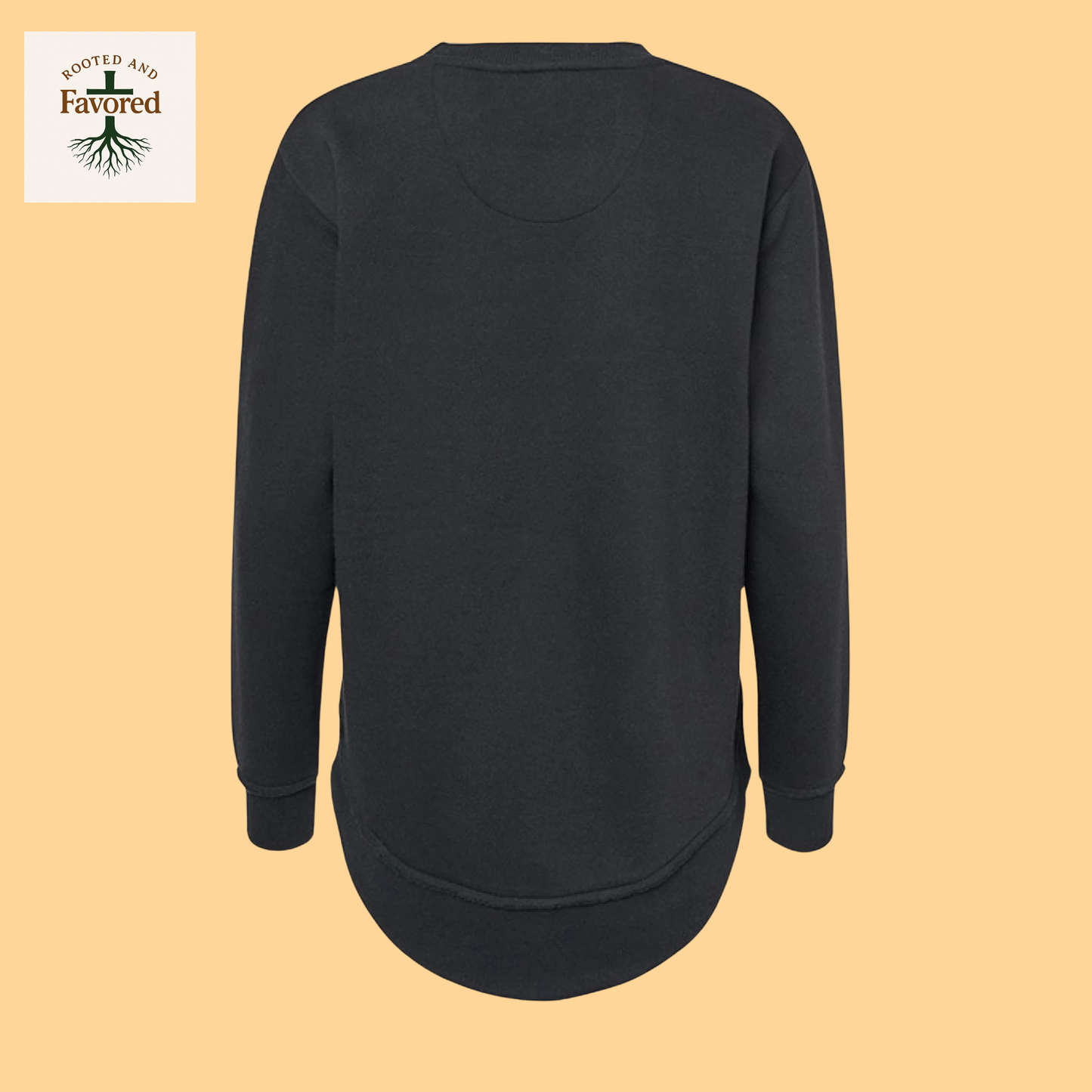 Women Weekend Fleece Sweatshirt "Saved by Grace"