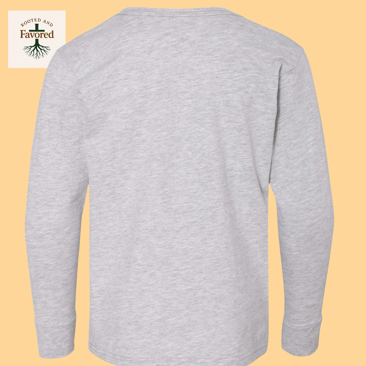 Boys LAT Youth Long-Sleeve T-Shirt "Rooted And Favored"