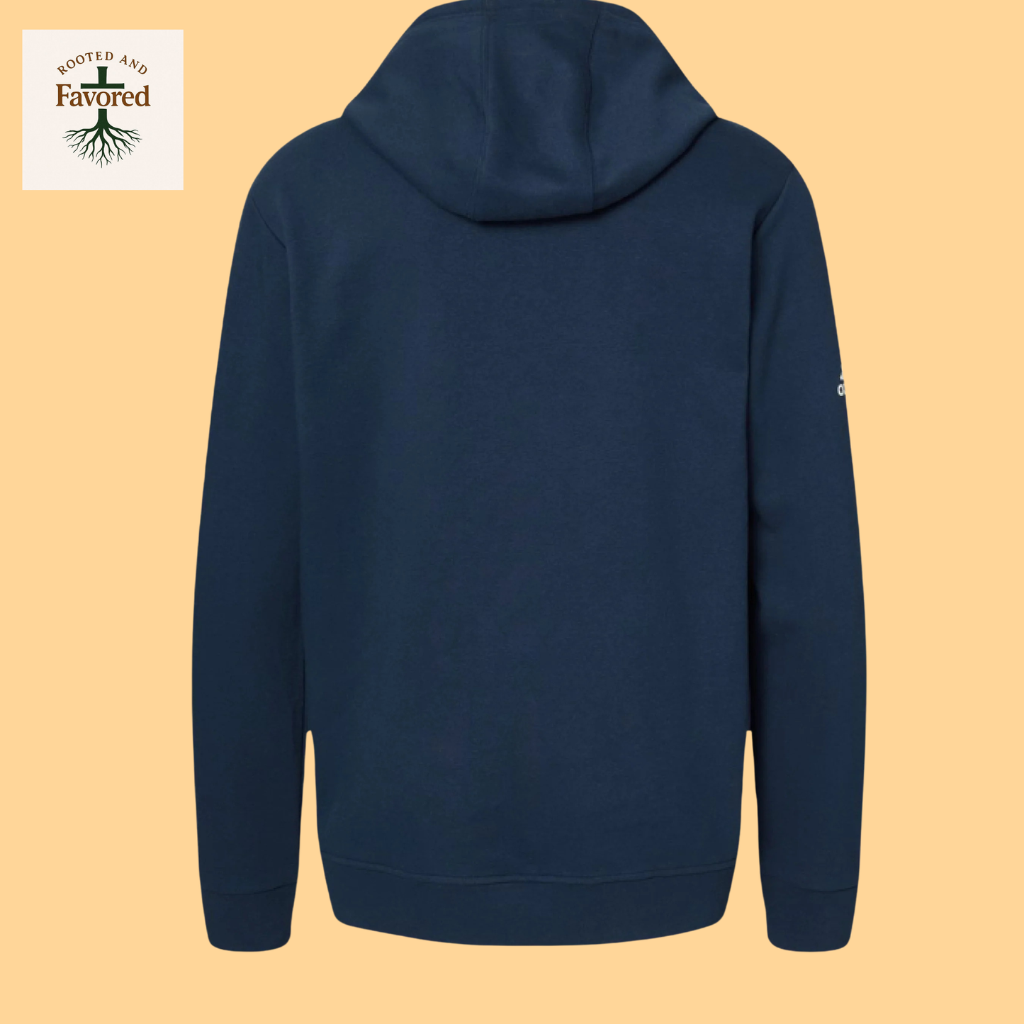 Men Adidas Fleece Hoodie "Armor of God"