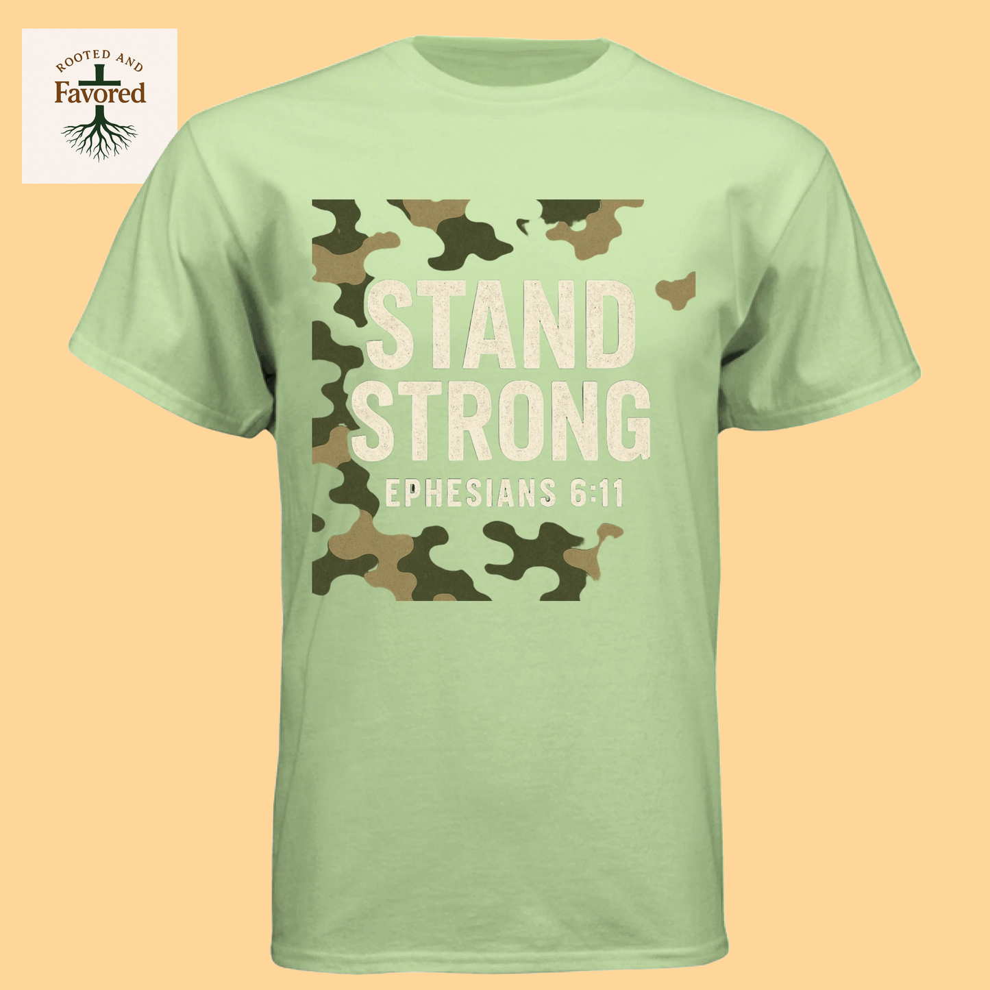 Mens Next Level Apparel T-shirt "Stand Strong"