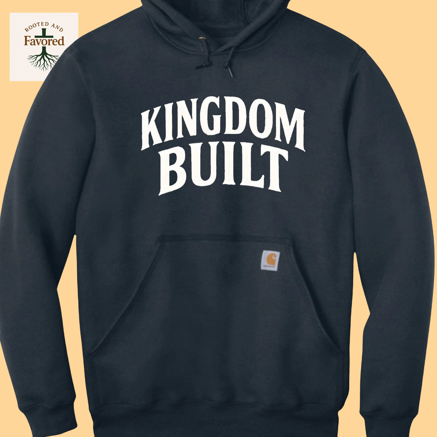 Men's Carhartt Midweight Hooded Sweatshirt "Kingdom Built"