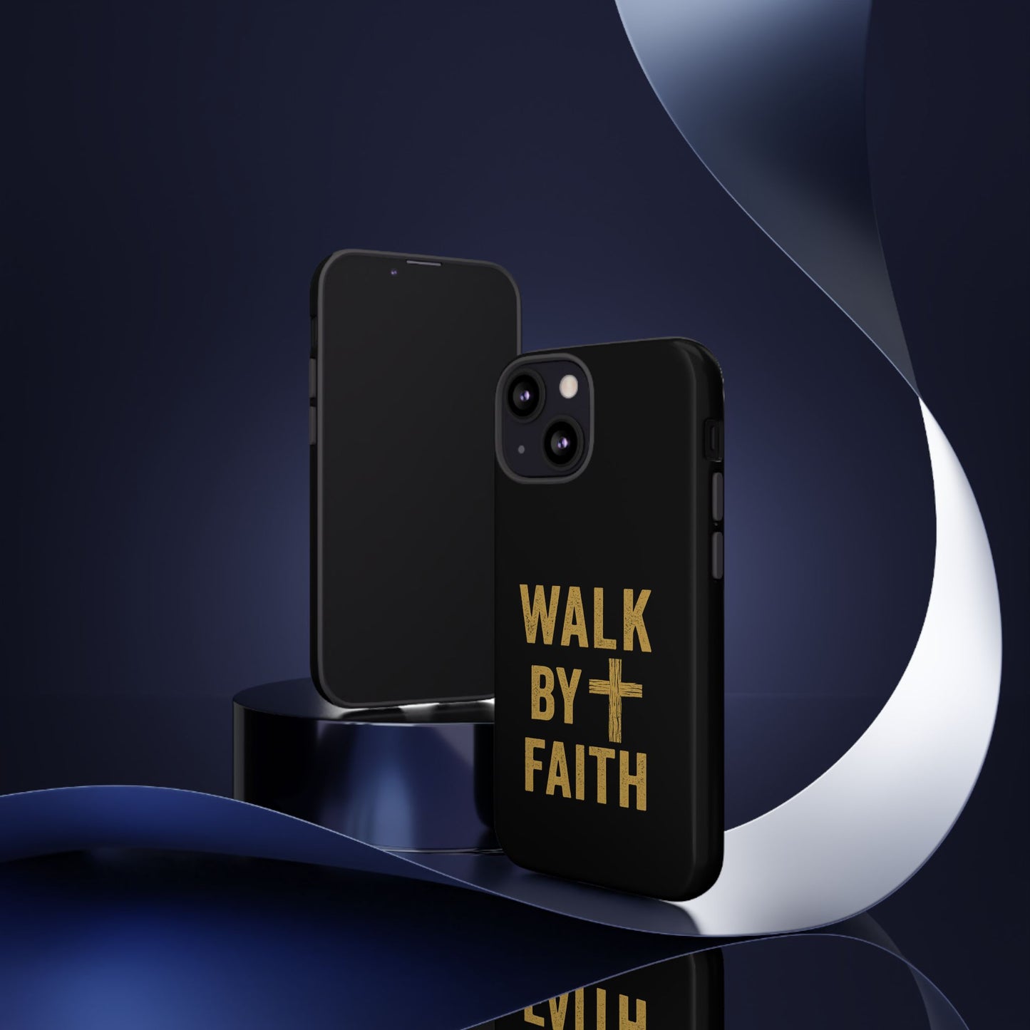 Faith-Inspired Phone Case | Christian Gift, Inspirational Case, Walk by Faith Design, Religious Decor, Strong Protective Cover