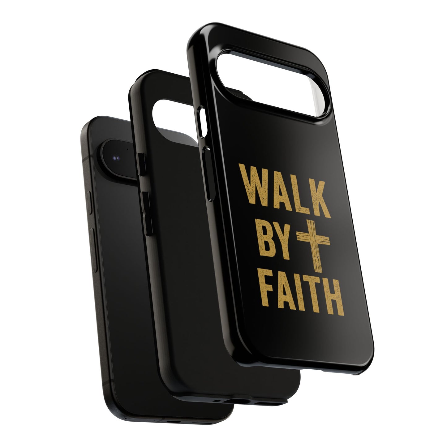 Faith-Inspired Phone Case | Christian Gift, Inspirational Case, Walk by Faith Design, Religious Decor, Strong Protective Cover