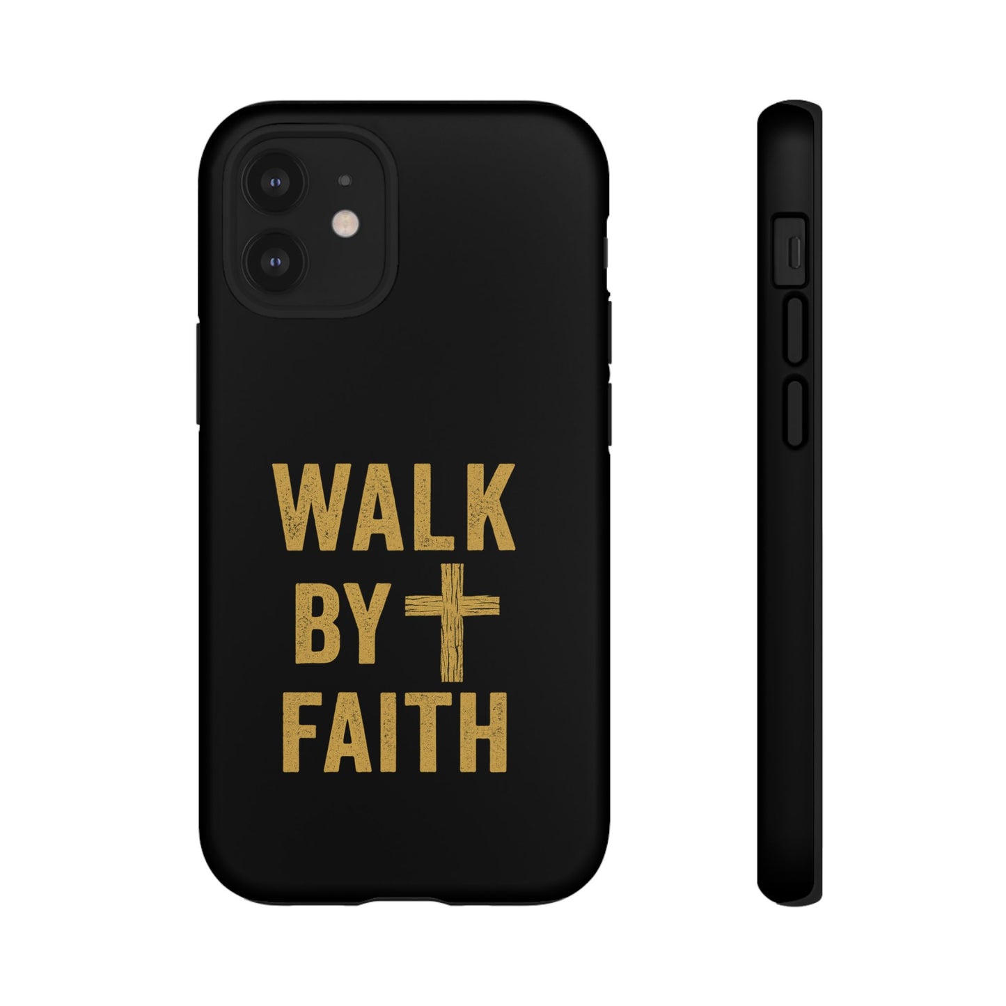 Faith-Inspired Phone Case | Christian Gift, Inspirational Case, Walk by Faith Design, Religious Decor, Strong Protective Cover