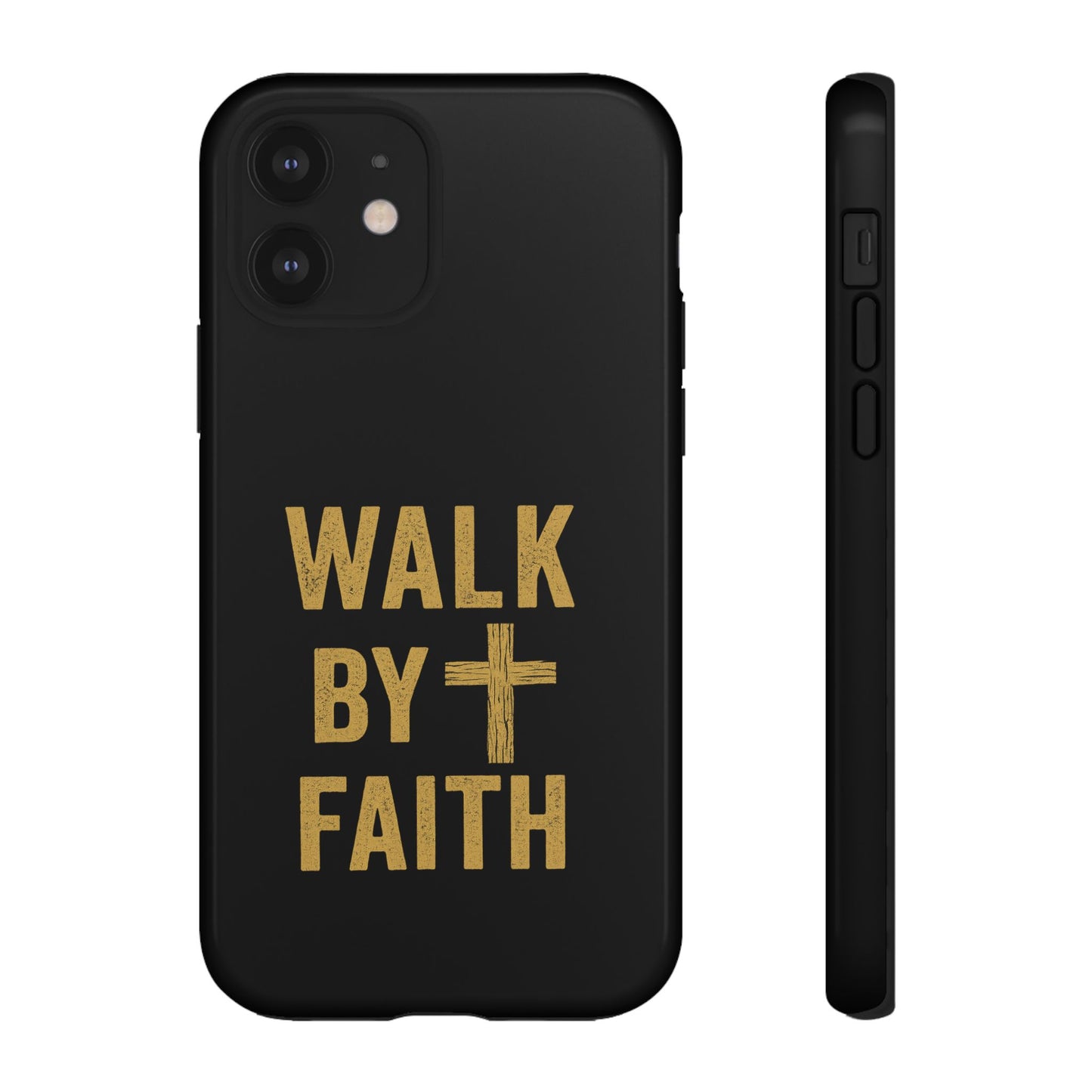 Faith-Inspired Phone Case | Christian Gift, Inspirational Case, Walk by Faith Design, Religious Decor, Strong Protective Cover