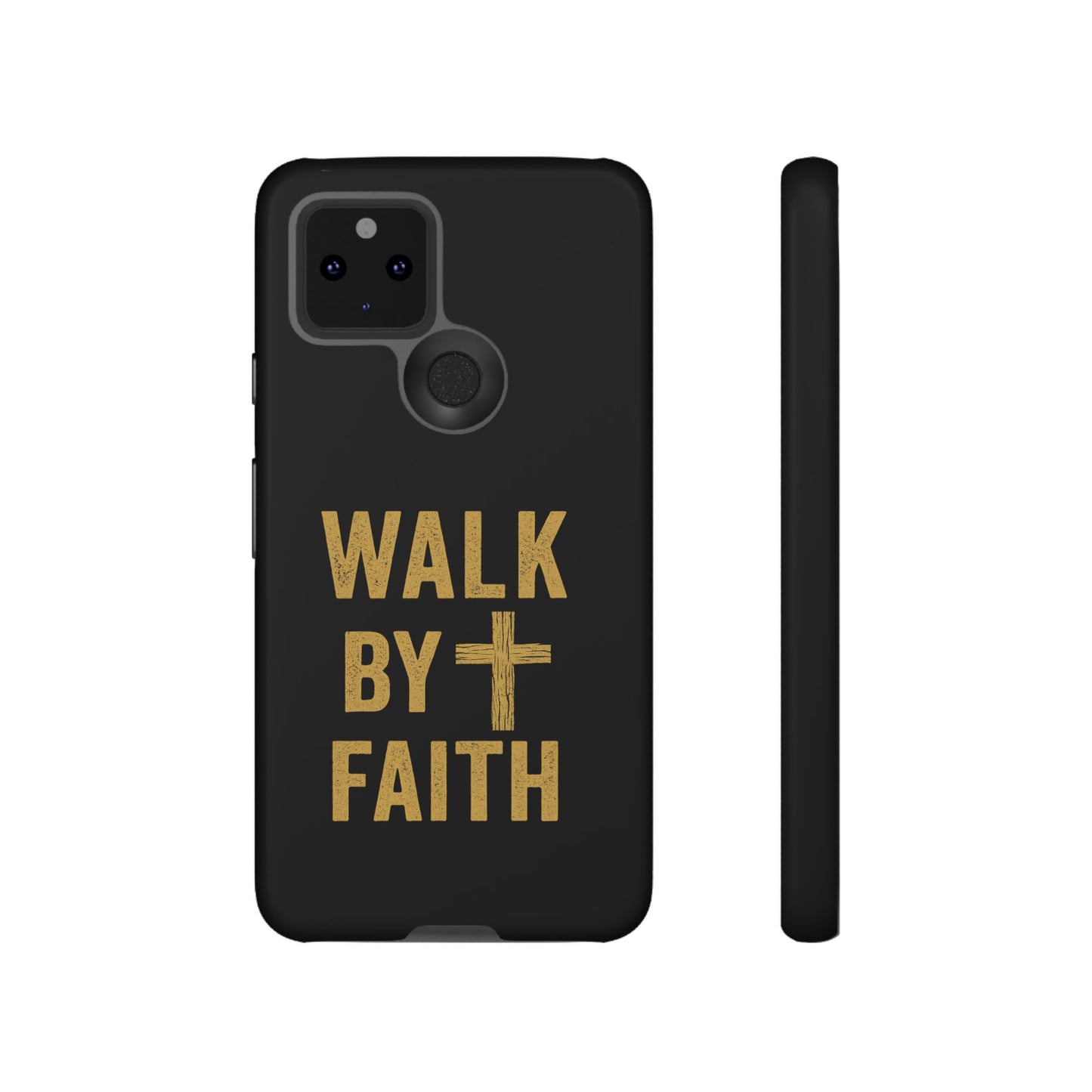 Faith-Inspired Phone Case | Christian Gift, Inspirational Case, Walk by Faith Design, Religious Decor, Strong Protective Cover