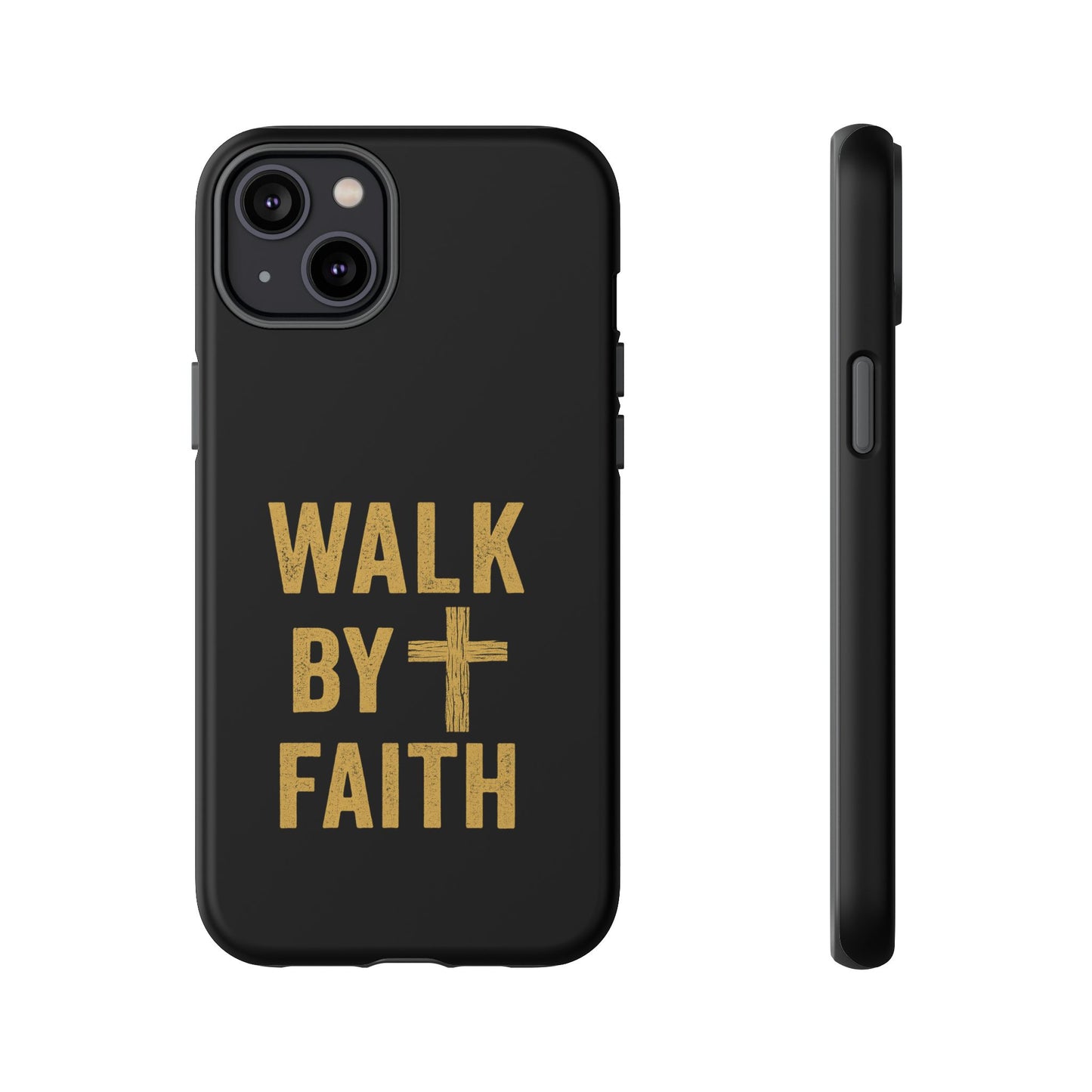 Faith-Inspired Phone Case | Christian Gift, Inspirational Case, Walk by Faith Design, Religious Decor, Strong Protective Cover