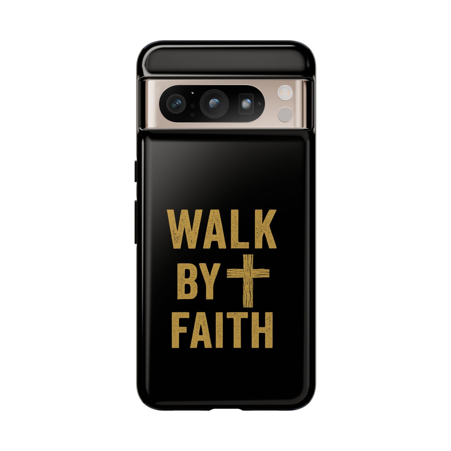 Faith-Inspired Phone Case | Christian Gift, Inspirational Case, Walk by Faith Design, Religious Decor, Strong Protective Cover