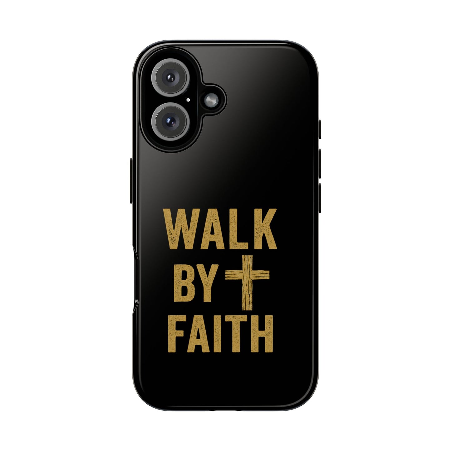 Faith-Inspired Phone Case | Christian Gift, Inspirational Case, Walk by Faith Design, Religious Decor, Strong Protective Cover