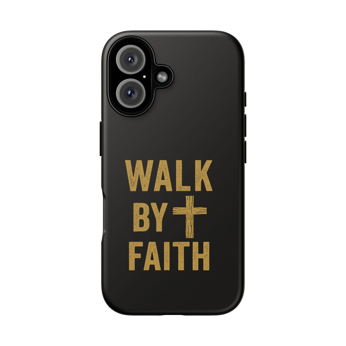 Faith-Inspired Phone Case | Christian Gift, Inspirational Case, Walk by Faith Design, Religious Decor, Strong Protective Cover