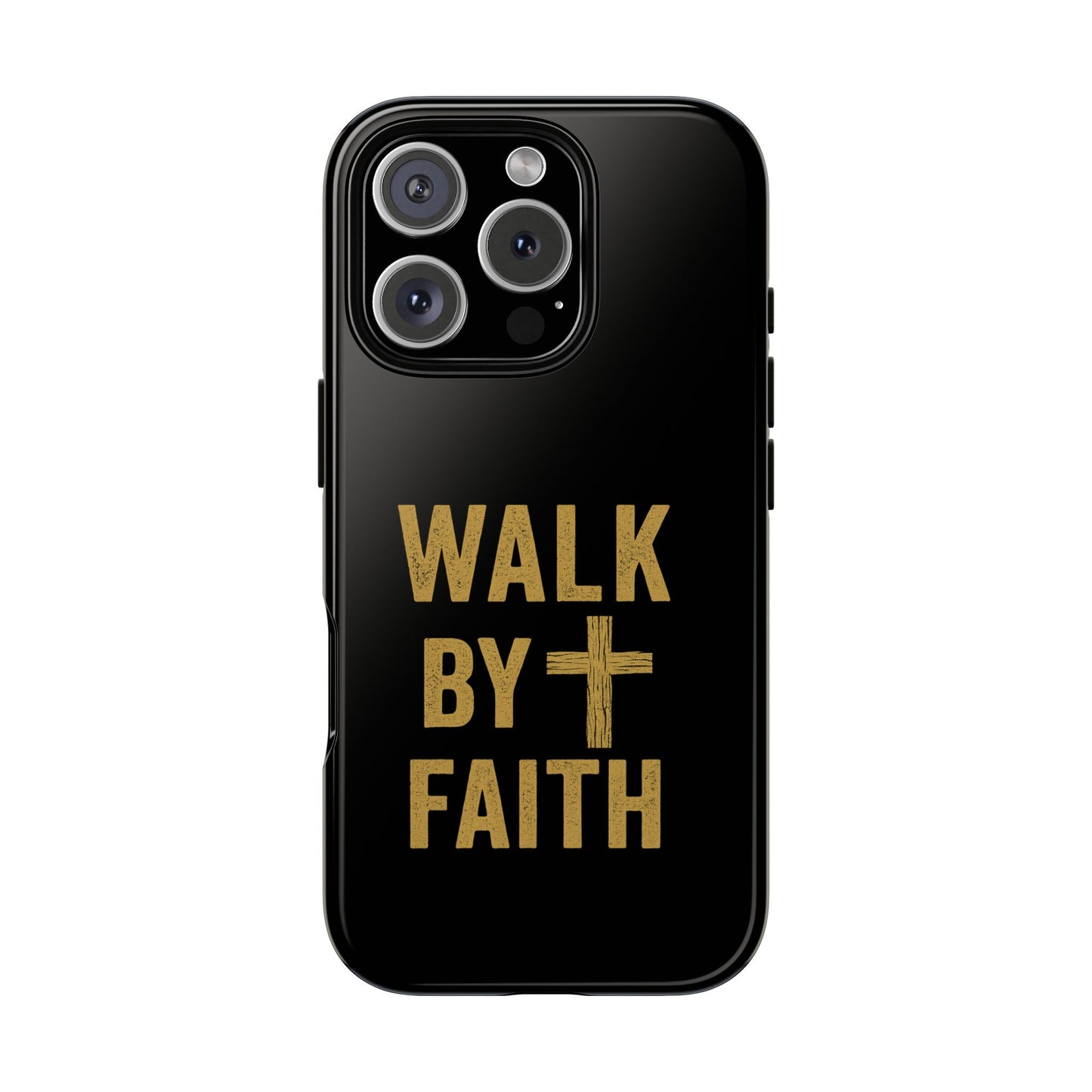 Faith-Inspired Phone Case | Christian Gift, Inspirational Case, Walk by Faith Design, Religious Decor, Strong Protective Cover