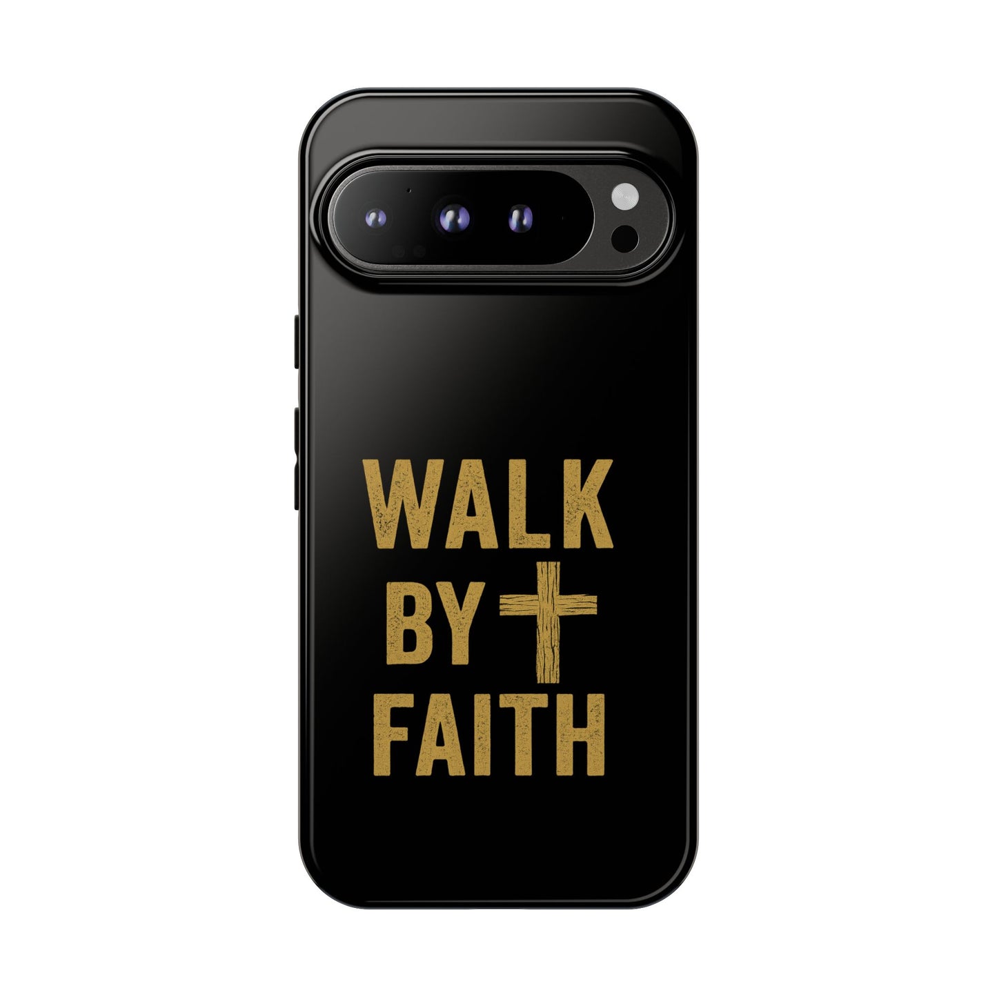 Faith-Inspired Phone Case | Christian Gift, Inspirational Case, Walk by Faith Design, Religious Decor, Strong Protective Cover