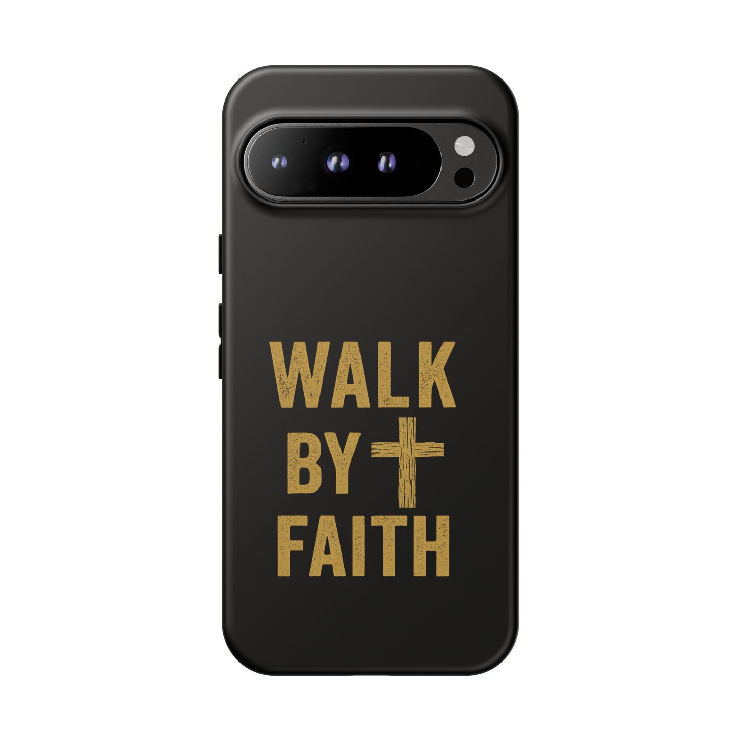 Faith-Inspired Phone Case | Christian Gift, Inspirational Case, Walk by Faith Design, Religious Decor, Strong Protective Cover