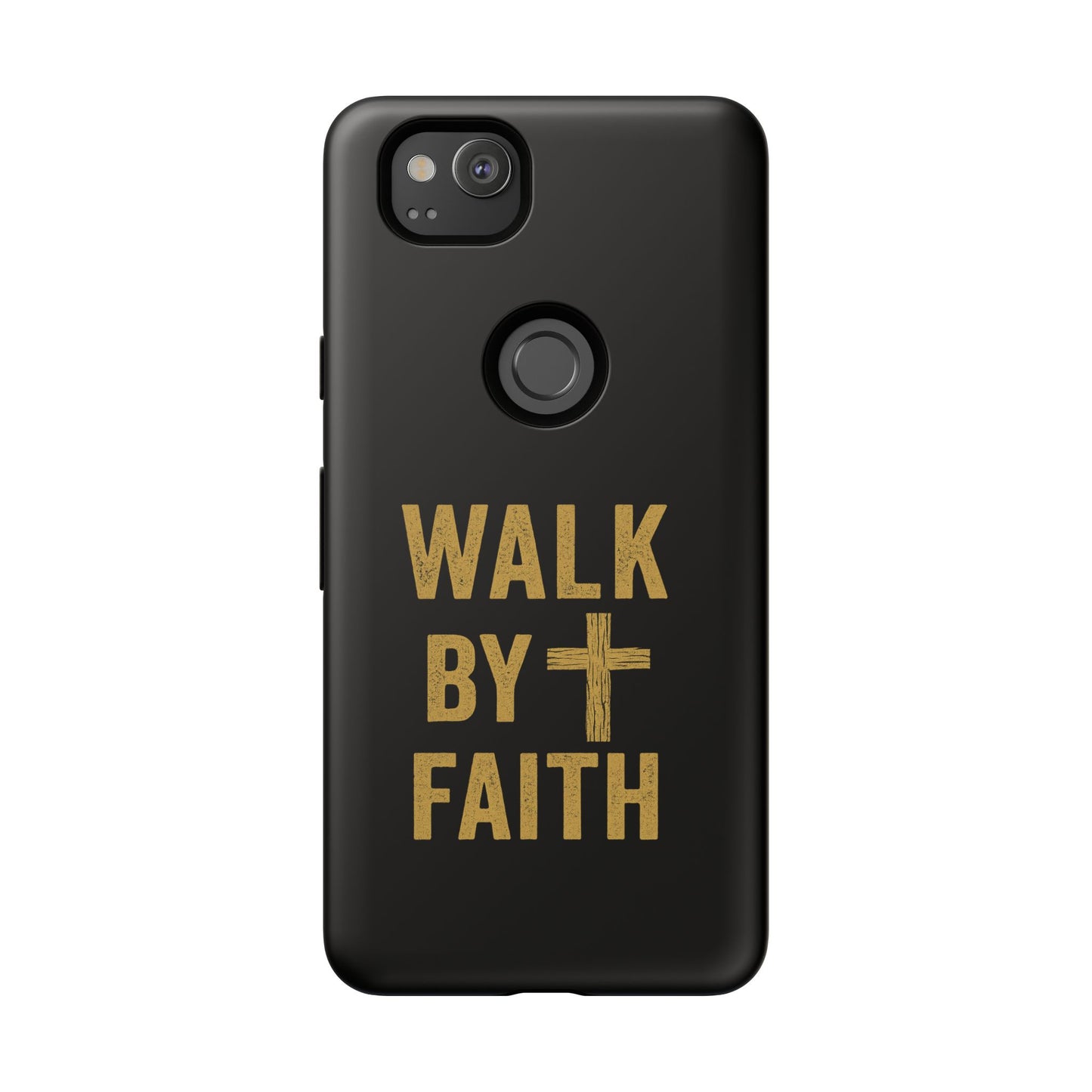 Faith-Inspired Phone Case | Christian Gift, Inspirational Case, Walk by Faith Design, Religious Decor, Strong Protective Cover
