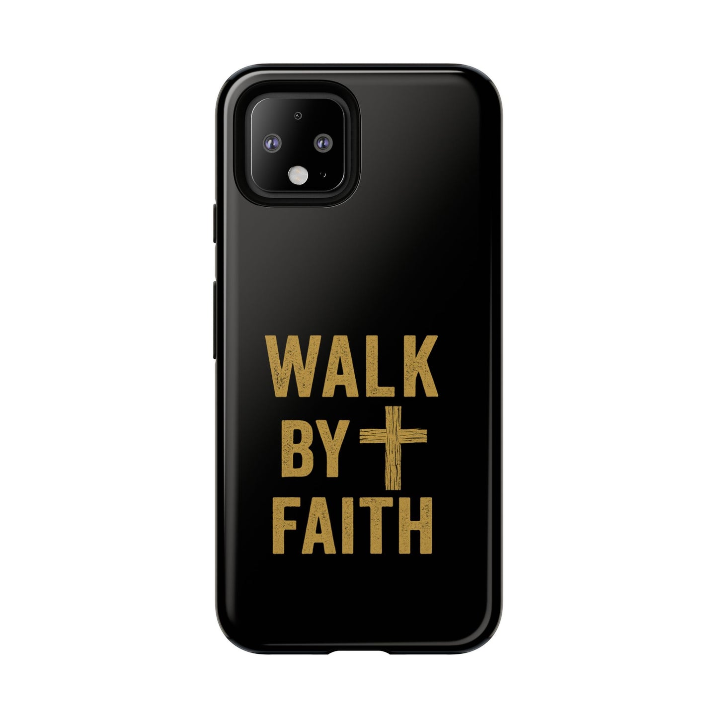 Faith-Inspired Phone Case | Christian Gift, Inspirational Case, Walk by Faith Design, Religious Decor, Strong Protective Cover