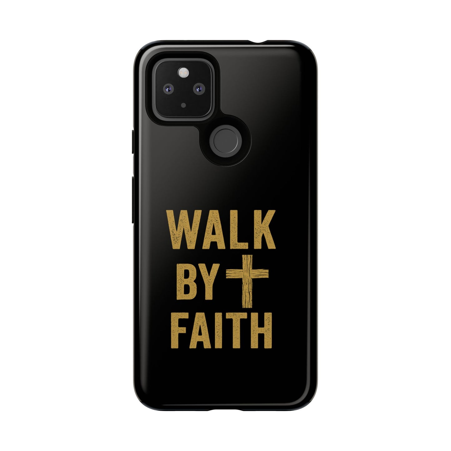 Faith-Inspired Phone Case | Christian Gift, Inspirational Case, Walk by Faith Design, Religious Decor, Strong Protective Cover