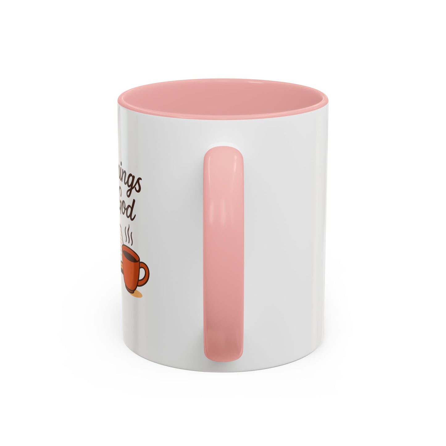 Inspirational Coffee Mug, Mornings with God, Faith-Based Gift, Daily Motivation, Spiritual Tea Cup, Coffee Lover's Present, Christian Gift