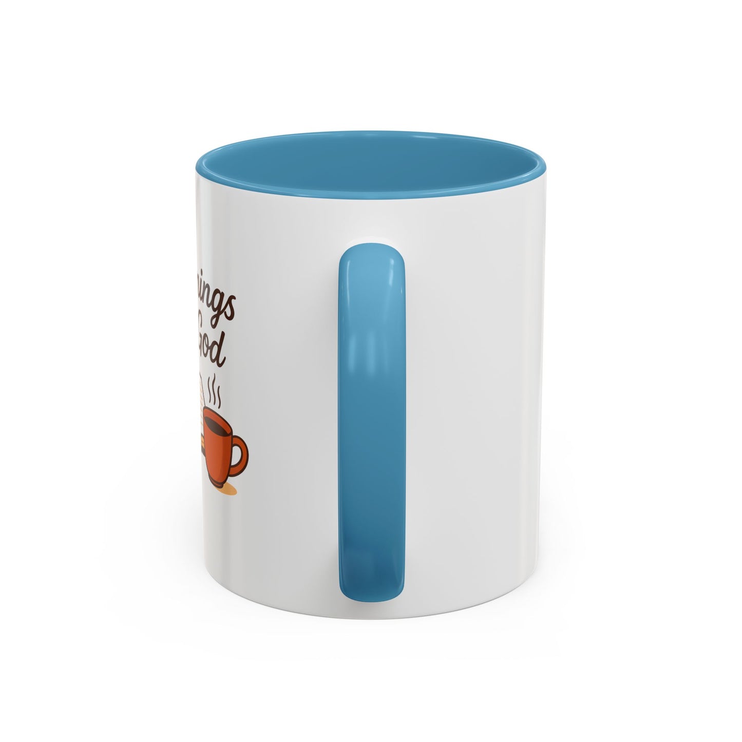 Inspirational Coffee Mug, Mornings with God, Faith-Based Gift, Daily Motivation, Spiritual Tea Cup, Coffee Lover's Present, Christian Gift