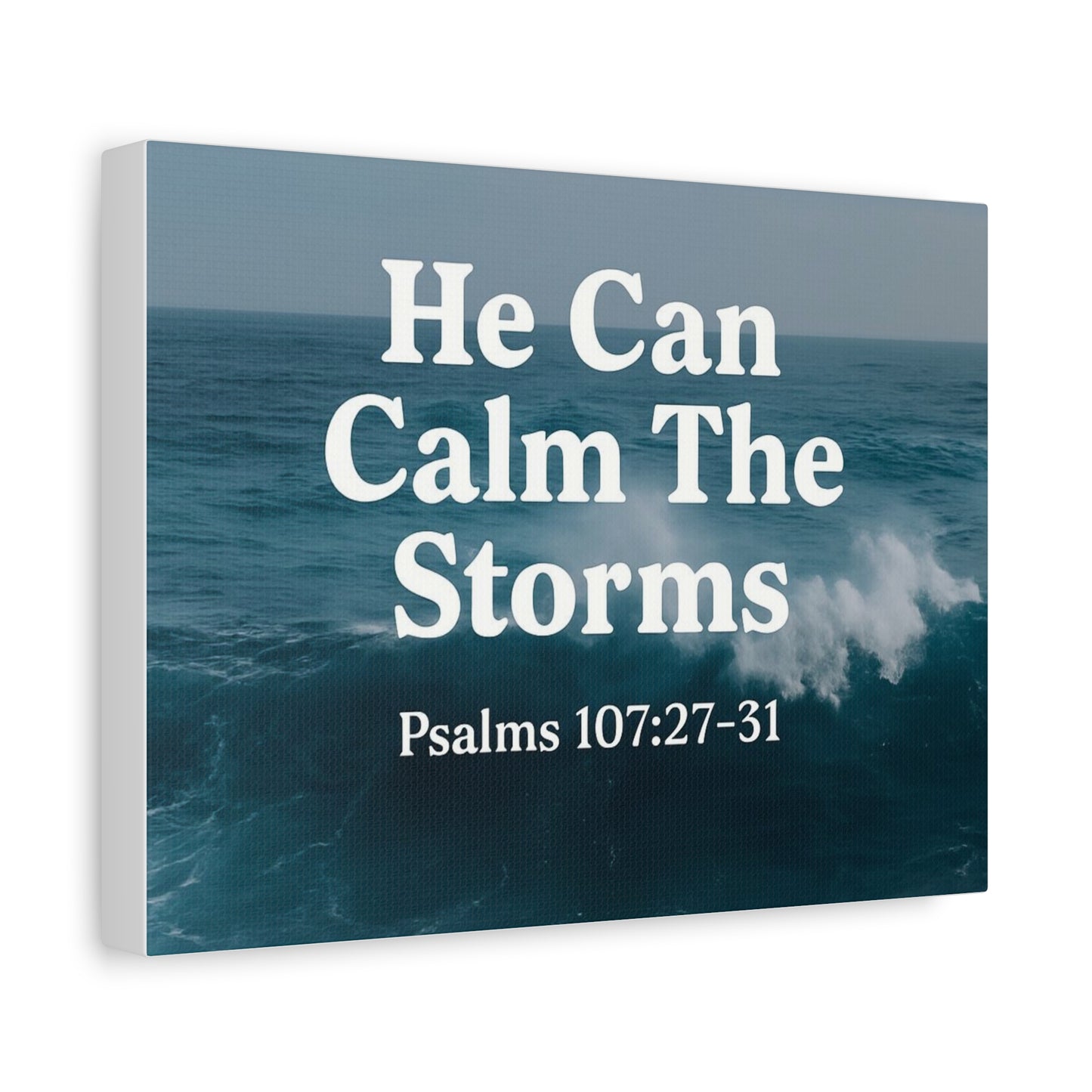 Inspirational Wall Art, Ocean Canvas Print, Home Decor, Motivational Artwork, Gift for Ocean Lovers