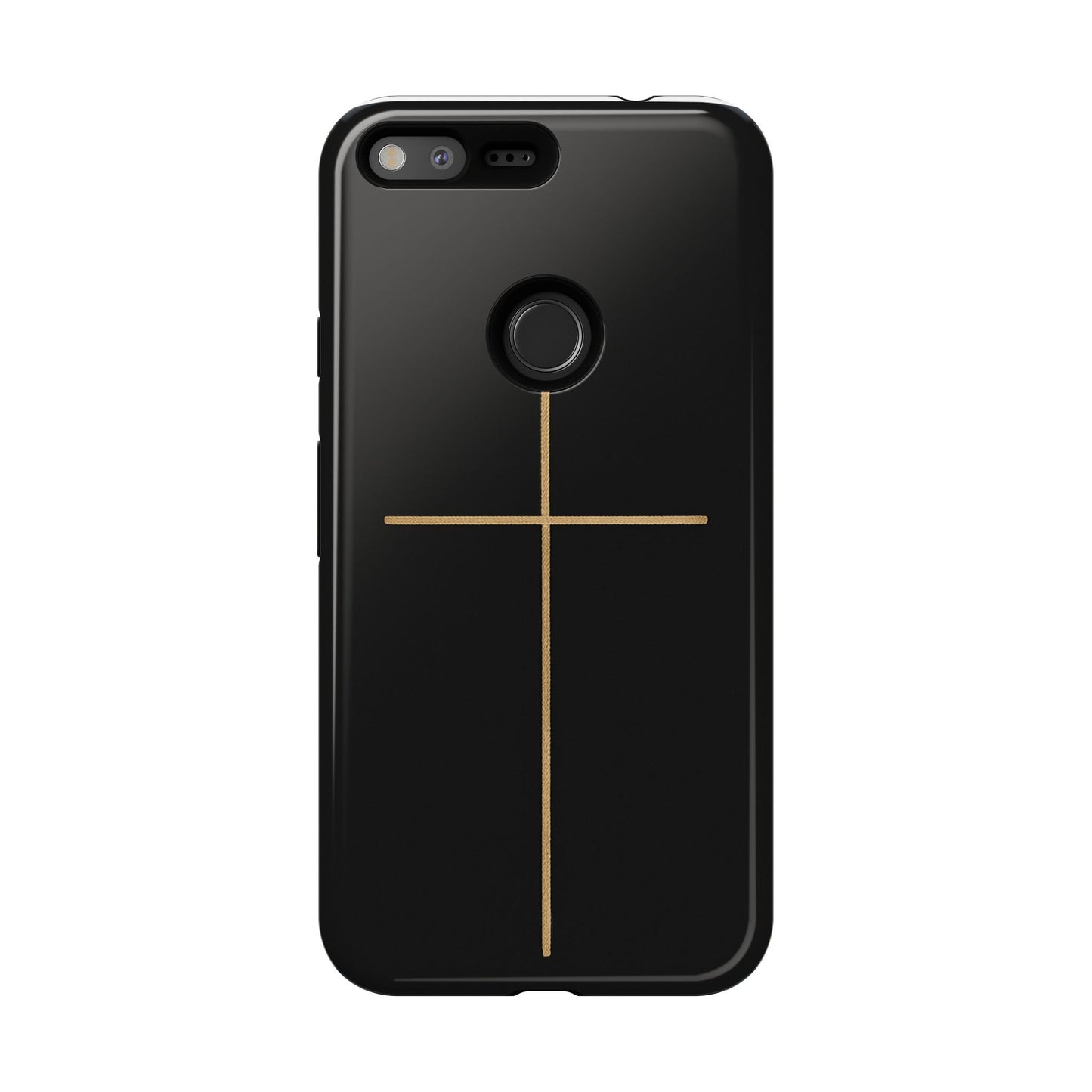 Minimalist Cross Phone Case, Tough iPhone Cover for Faithful Souls, Gift for Christians, Stylish Tech Accessories, Modern Christian Design