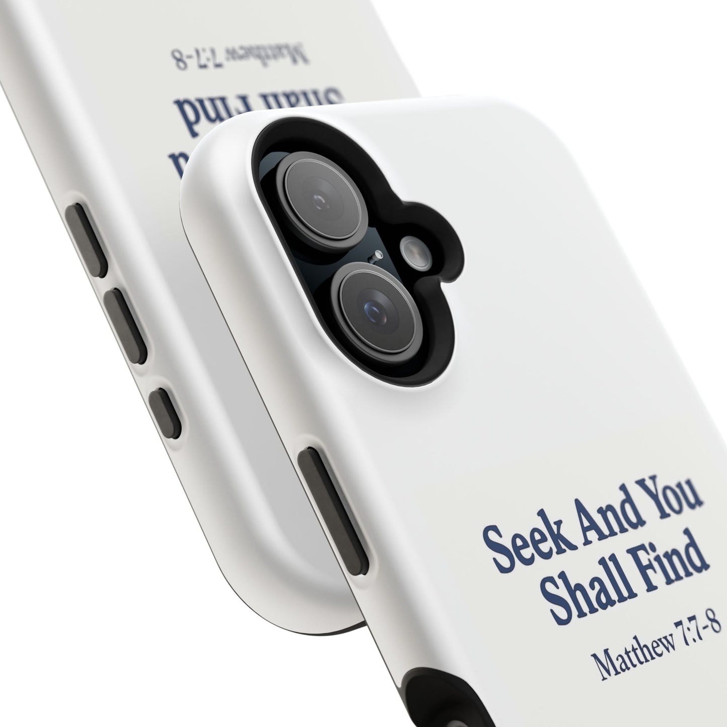 Raccoon Bible Verse Phone Case | Unique Impact-Resistant Cover | Customizable Gift for Nature Lovers, Birthday, or Everyday Use